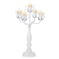 Gifts & Decor Bejeweled Standing Candelabra Candle Holder