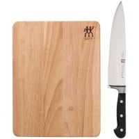 Zwilling J.A. Henckels Cutlery Professional S 9 Chef's Knife with Board