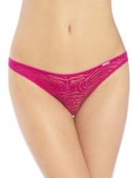 Calvin Klein Womens Shimmy Thong Panty