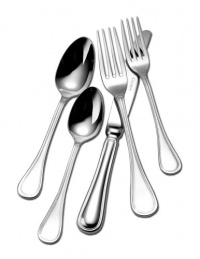 Couzon Stainless Steel Flatware Lyric 5 Piece Place Setting