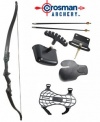 Crosman Archery Sentinel Youth Long Bow Set, Right Hand