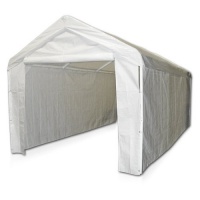 Domain Carport Enclosure Sidewall Kit, White