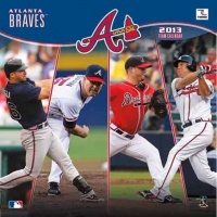 Perfect Timing - Turner 12 X 12 Inches 2013 Atlanta Braves Wall Calendar (8011209)