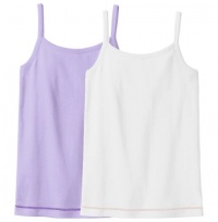 Ballerina Camisole 2-Pack - Lav/Wh - 3T