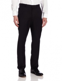 Perry Ellis Men's Slim Fit Flat Front Pant