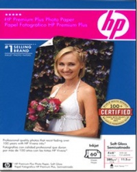 HP Premium Plus Photo Paper Soft Gloss - Q2506A