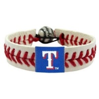 MLB Texas Rangers Classic Baseball Bracelet