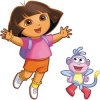 Fathead Disney Dora the Explorer Junior Wall Graphic