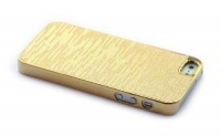 Chrome Plated Hard Case Cover for Apple Iphone 5 5g Gen Gold