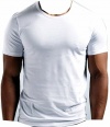 Boss By Hugo Boss Men's Crew Neck Pure Cotton 3-PK White T-Shirt