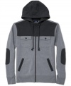 Windy weather calls for some hooded help. This hoodie from American Rag has the style to upgrade your layered look.