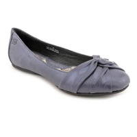 Born Lilly Flats Shoes Blue Womens