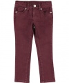 GUESS Kids Girls Full-Length Daredevil Skinny Jeans, PLUM (16)