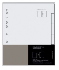 Moleskine Folio Professional Binder Set: 6 Dividers, 12 Labels, 1 Expandable Pocket