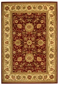 Safavieh Lyndhurst Collection LNH212F Red and Ivory Area Rug, 6-Feet by 9-Feet