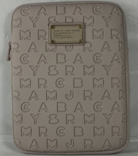 Marc Jacobs Dreamy Logo Neoprene Tablet Case Pale Mink