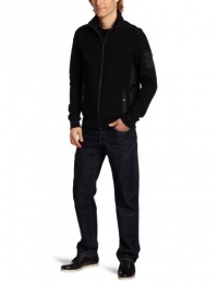 Kenneth Cole Men's Full Zip Knit Jacket