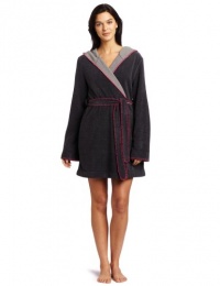 Intimo Women's Tonal Warmth Robe with Hood