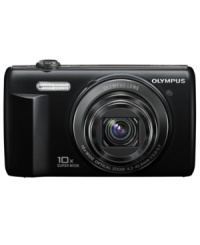 Capture every special moment in perfect clarity with this digital camera from Olympus.