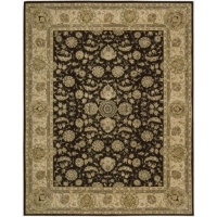 Nourison 2000 2261 Rectangle Rug, Espresso, 3.9-Feet by 5.9-Feet