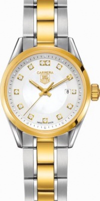 TAG Heuer Women's WV1450.BD0797 Carrera Mother of Pearl Dial Watch