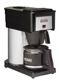 BUNN BXB Velocity Brew 10-Cup Home Coffee Brewer, Black