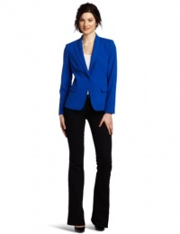 Vince Camuto Women's One Button Stripe Lining Blazer