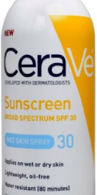 CeraVe SPF 30 Sunscreen Spray, 5 Ounce