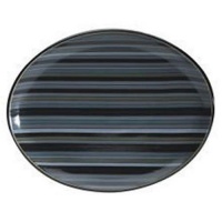 Denby Jet Stripes Oval Platter