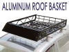 TMS ALUM-RFCARRIER-RCR5040A  50-Inch by 39-Inch Car Roof Rack Basket Cargo Top Luggage Carrier, Black