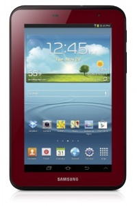 Samsung Galaxy Tab 2 Garnet Red Edition Bundle with Case (7-Inch, Wi-Fi)