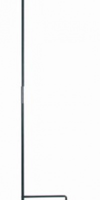 Panacea 89034 Single Shepherd Hook, Black, 48-Inch