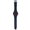 Swatch Originals Blue Rebirth Blue and Orange Chronograph Mens Watch SUSN401