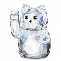 Swarovski Crystal Figurine #1071038 Lucky Cat