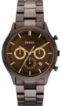 Fossil FS4670 Ansel Stainless Steel Watch - Brown