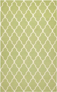 Rizzy Home SG2100 Swing 2-Feet by 3-Feet Area Rug, Light Green