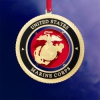 ChemArt Marine Corps Ornament