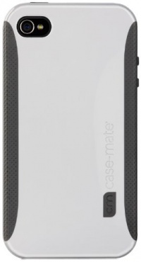 Case-Mate CM015473 Pop Case for iPhone 4 / 4S - White/Cool Grey