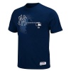 MLB Men's New York Yankees Big and Tall Authentic Collection T-Shirt