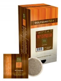 Wolfgang Puck Coffee Espresso Pods, 18-Count Pods (Pack of 3)