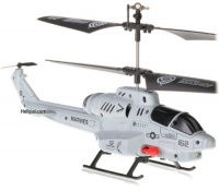 U809 Cobra Missile Launching 3.5 channel RC Helicopter Gyroscope RTF w/ Missiles