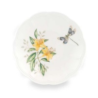 Lenox Butterfly Meadow Bone Porcelain Party Plate