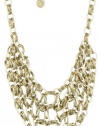 Jessica Simpson Rope Items Gold Tone Chain Necklace