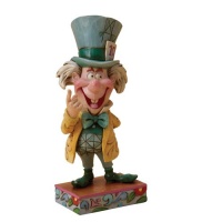 Disney Traditions designed by Jim Shore for Enesco Mad Hatter Figurine 5.25 IN