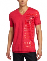 Calvin Klein Jeans Men's License Short Sleeve V-Neck Tee