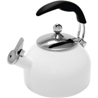 Chantal Enamel on Steel 1.8-Quart Timeless Teakettle, White