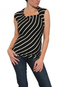 Women's Bailey 44 Viva Italia Top in Black/White Size S