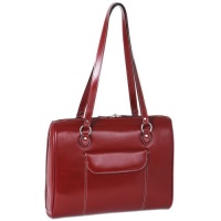 McKleinUSA GLENVIEW 94746C Red Leather Ladies' Laptop Case