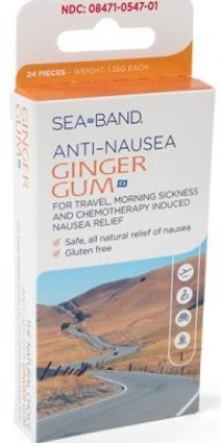 Anti-Nausea Ginger Gum 24 Count