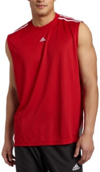 adidas Men's 3-Stripes Sleeveless Tank Top